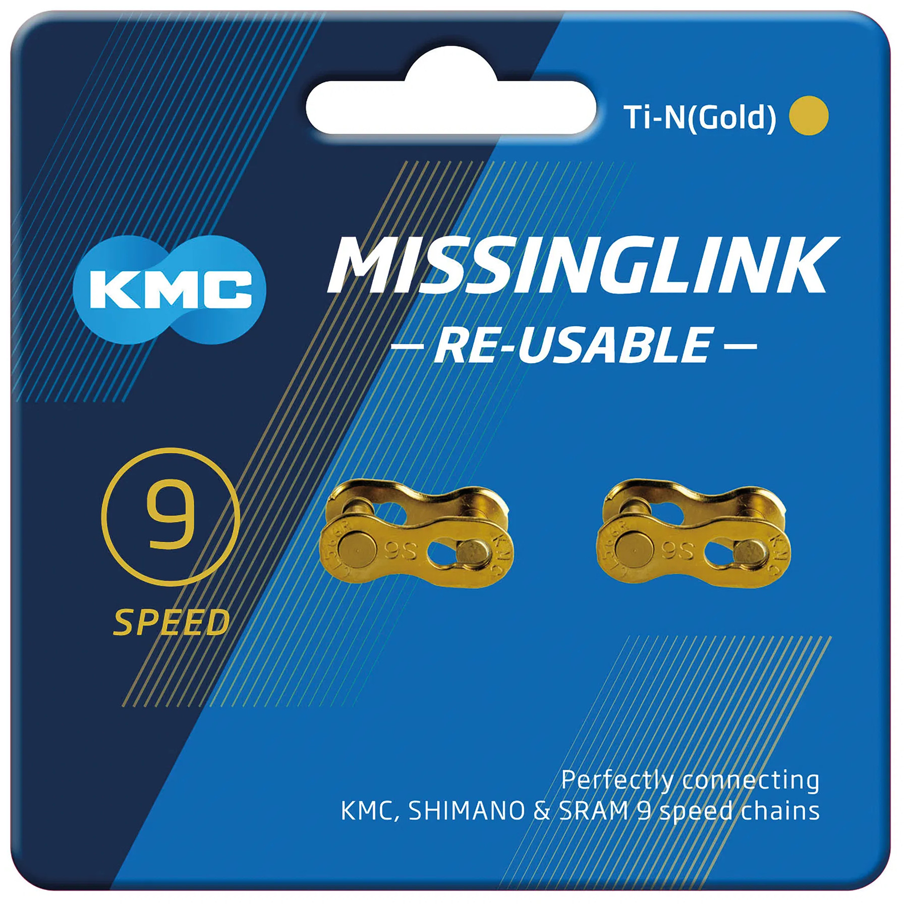KMC MissingLink 9R Ti-N Chain Connector KMC Shimano 9-speed