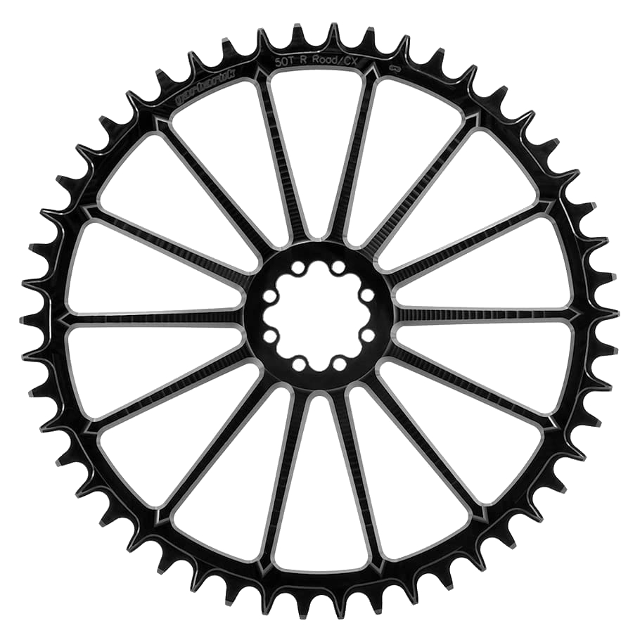 Picture of Garbaruk Road/CX/Gravel Chainring - Direct Mount / Round / Narrow-Wide - for SRAM AXS - black