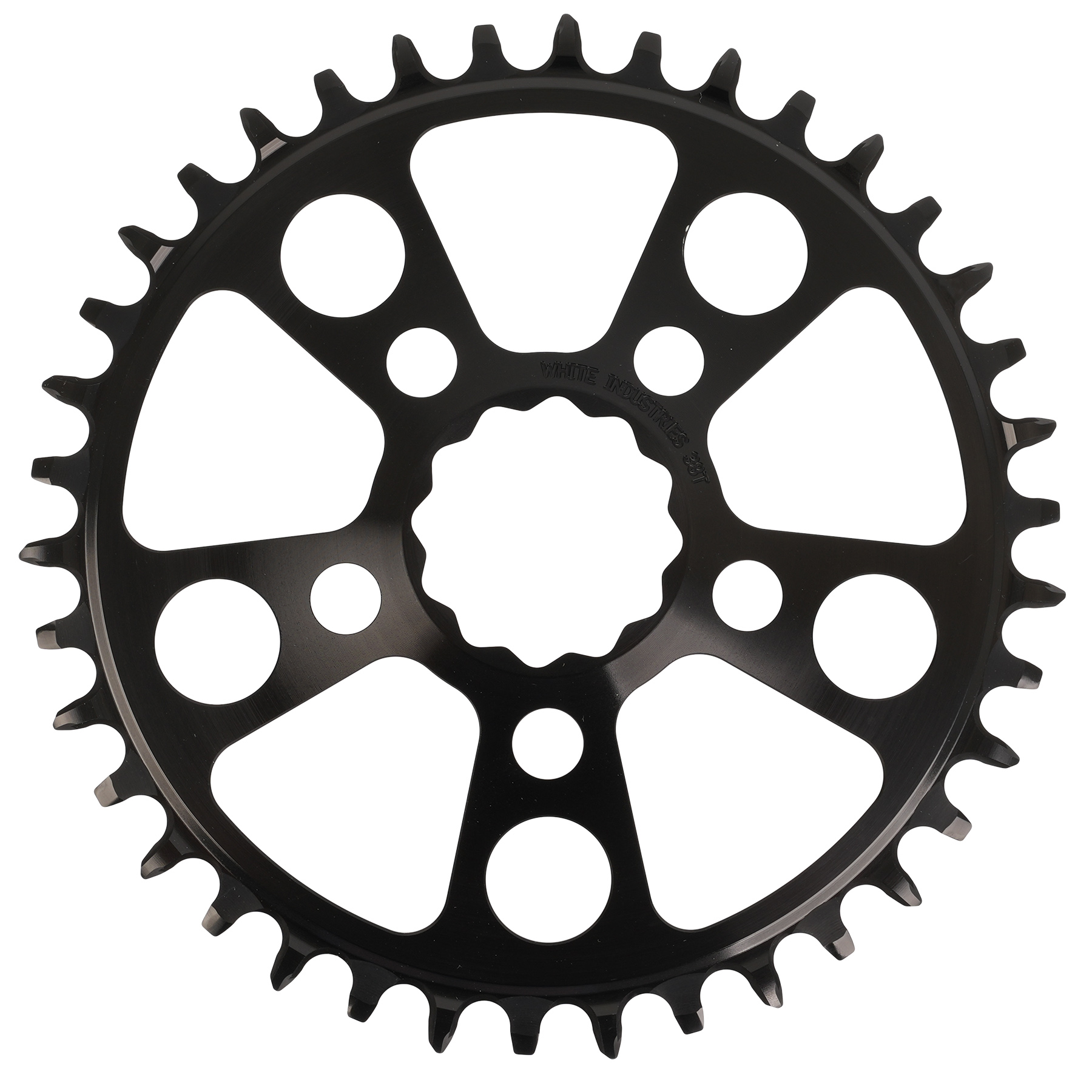 Image of White Industries TSR Narrow-Wide Chainring - black