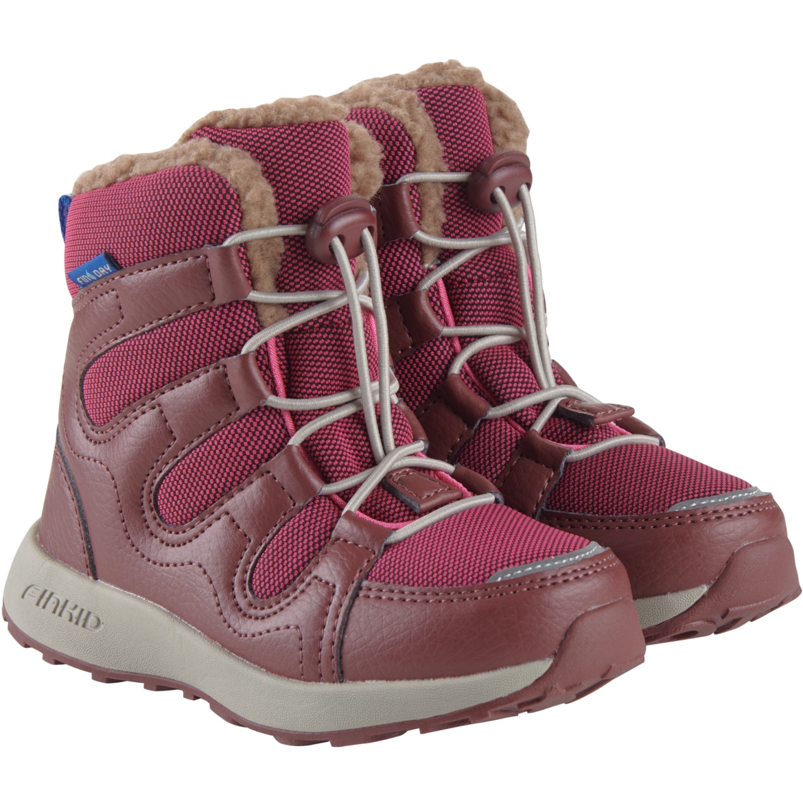 Picture of Finkid HUIPPU Kids Winter Boots - raspberry/sable