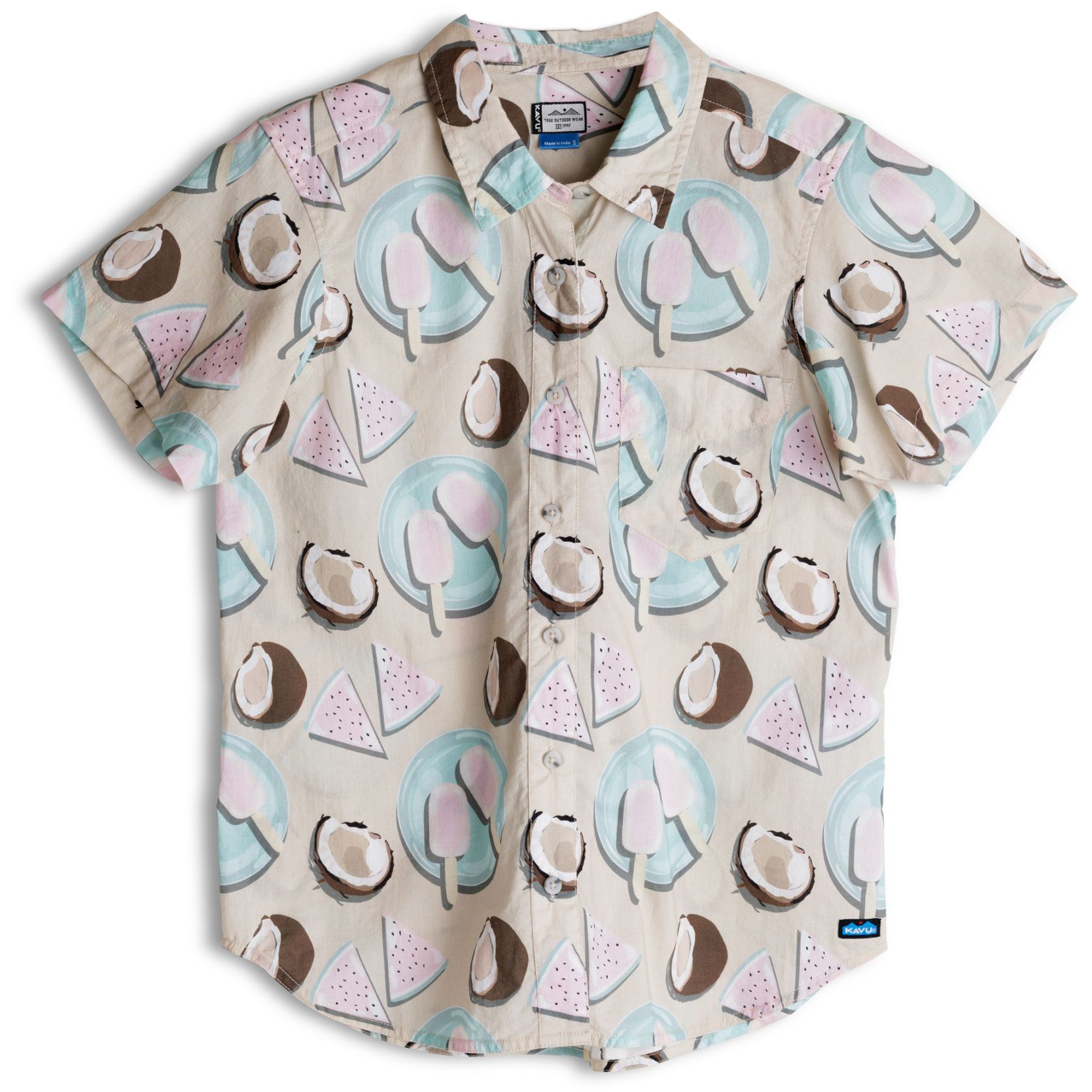 Picture of KAVU Girl Party Shirt Women - Coconutty