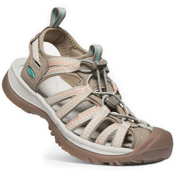 Picture of KEEN Whisper Sandals Women - Taupe/Coral