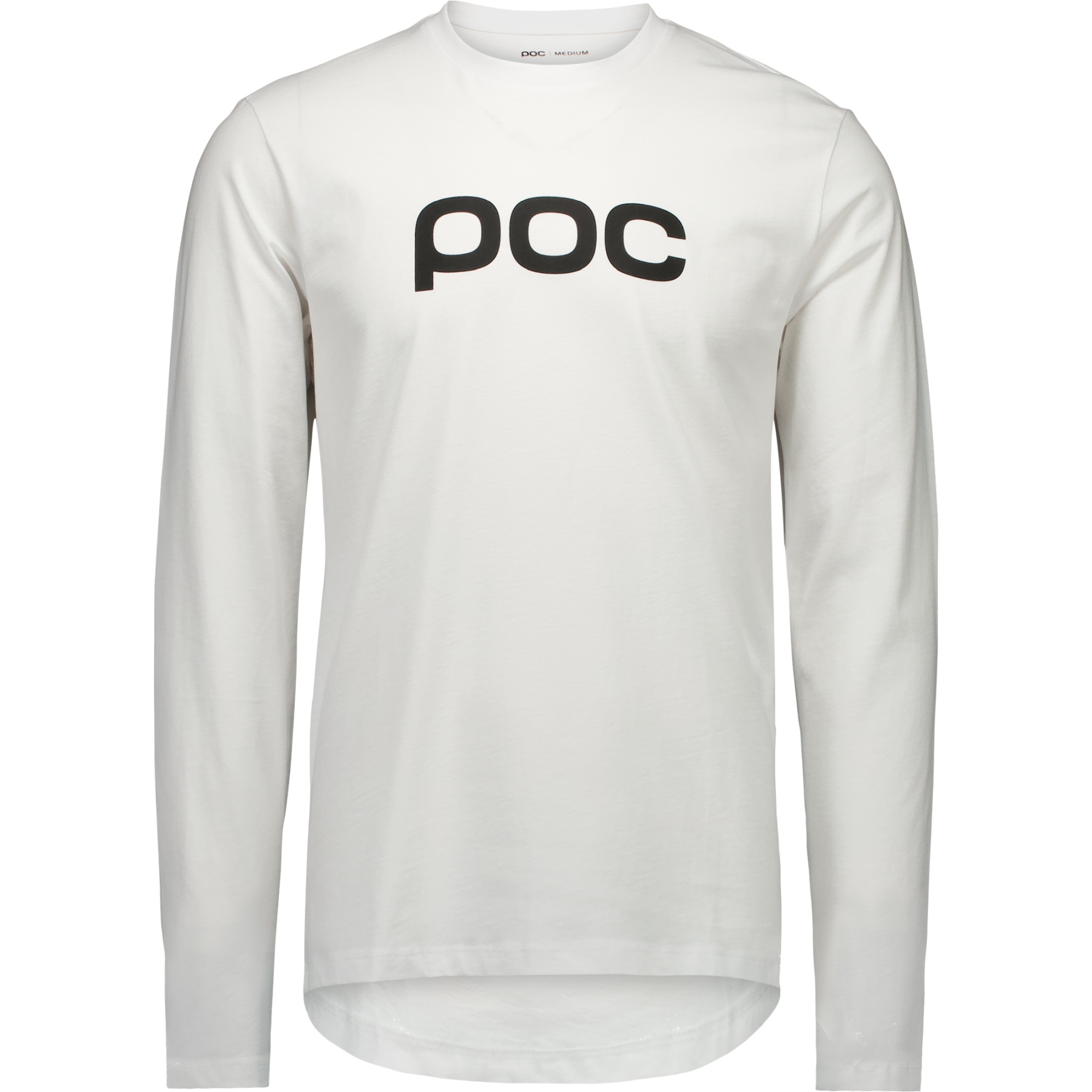 Мужская футболка с длинным рукавом POC - 1001 Hydrogen White белый