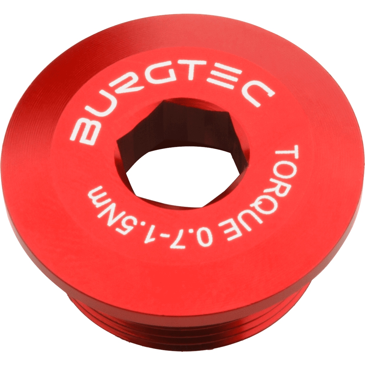 Produktbild von Burgtec Kurbelschraube - Shimano - race red