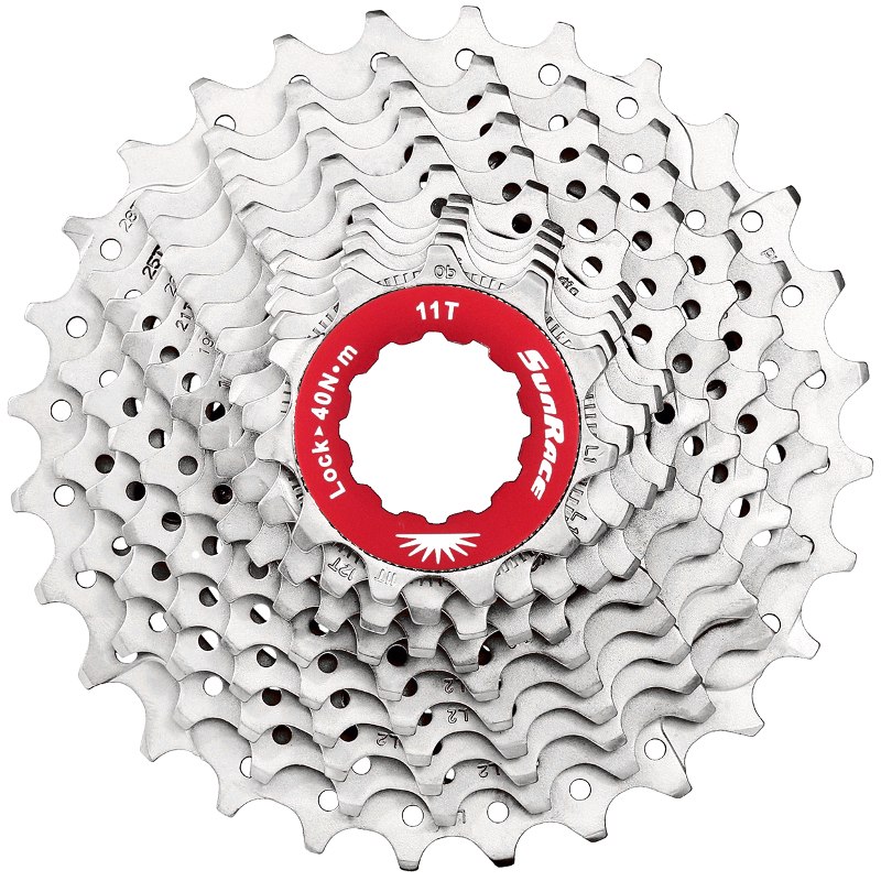Picture of SunRace CSRX1 Cassette 11-speed - 11-28 - silver