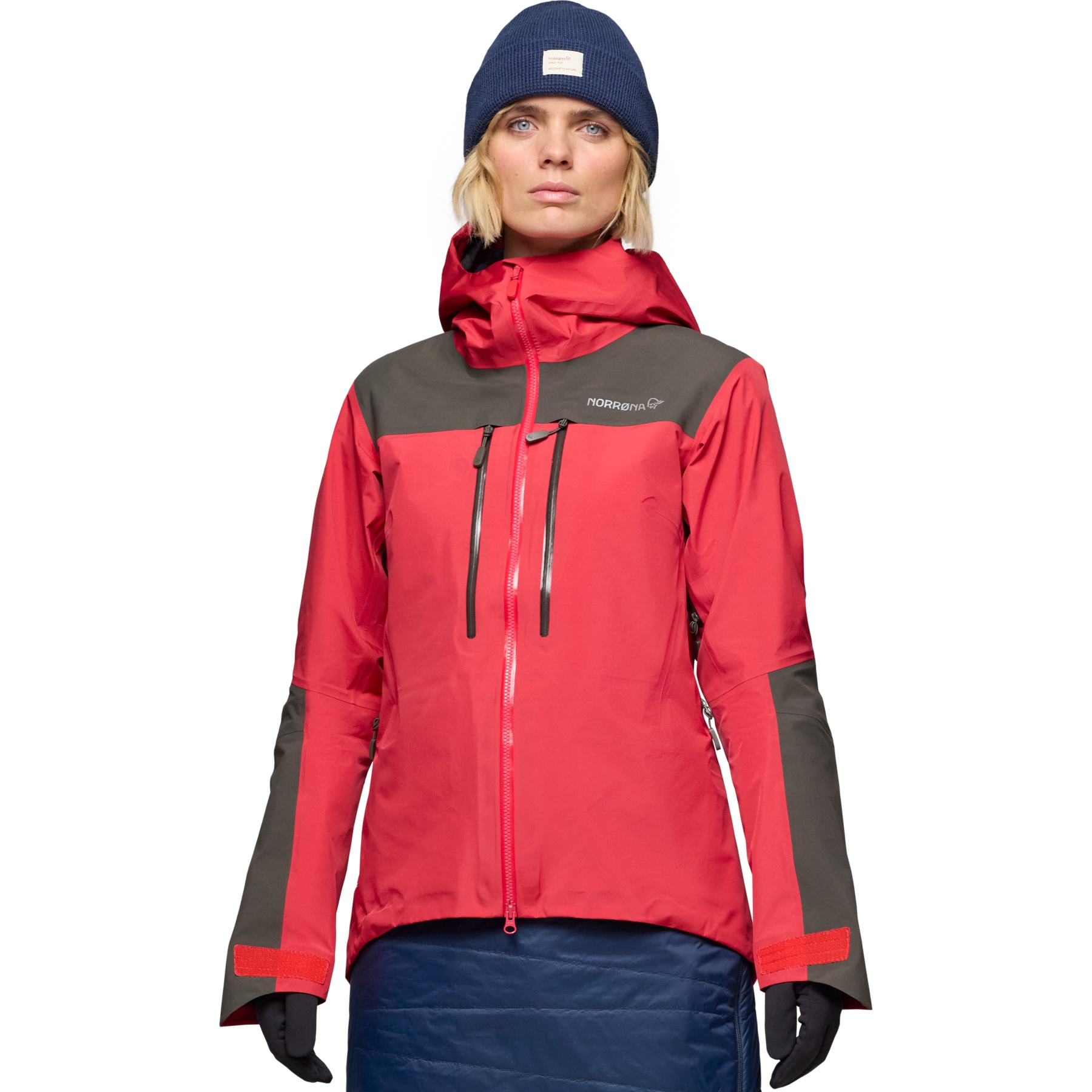 Norrona trollveggen Gore-Tex Pro light Jacket Women - Watermelon | BIKE24