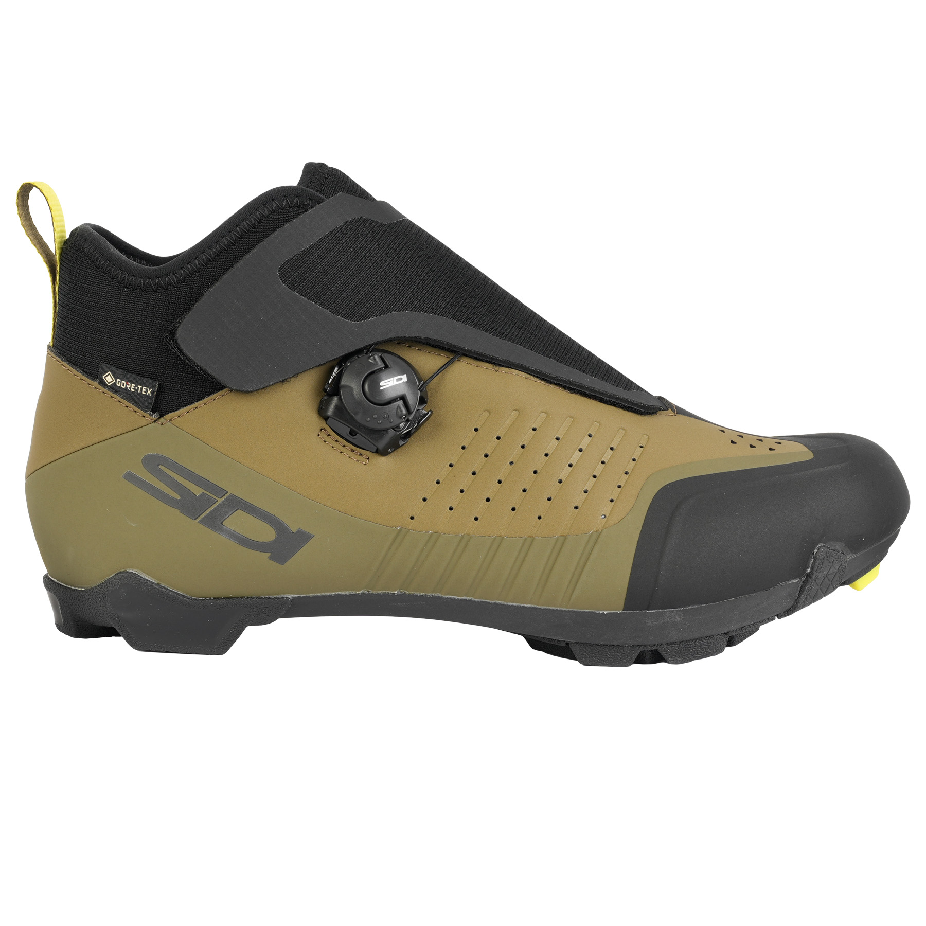 Sidi Hiemx MTB Shoes - Black/Green Olive - 2025 | BIKE24