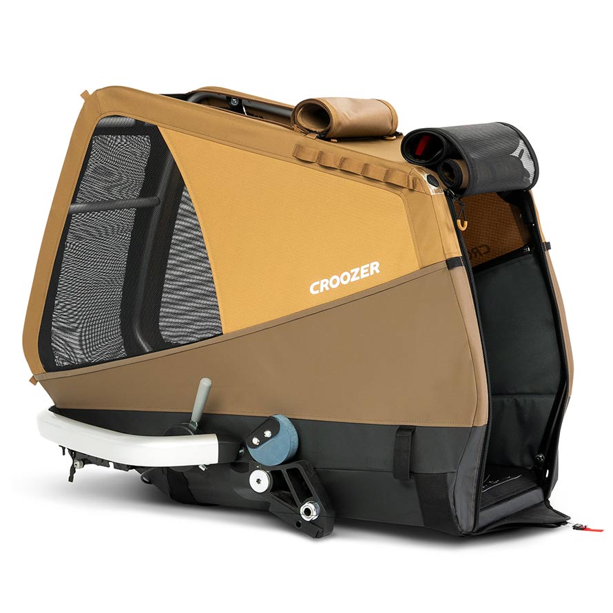 Croozer Dog Enna Remorque Vélo Chiens sundown yellow BIKE24