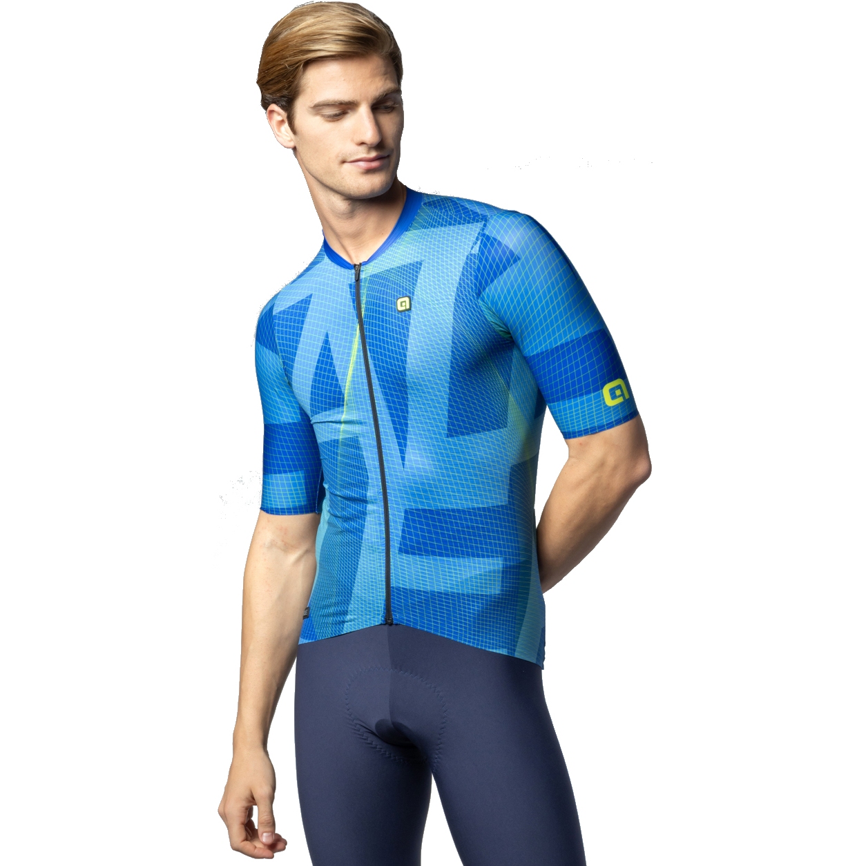 Produktbild von Alé PR-E Synergy Kurzarm-Trikot Herren - blau