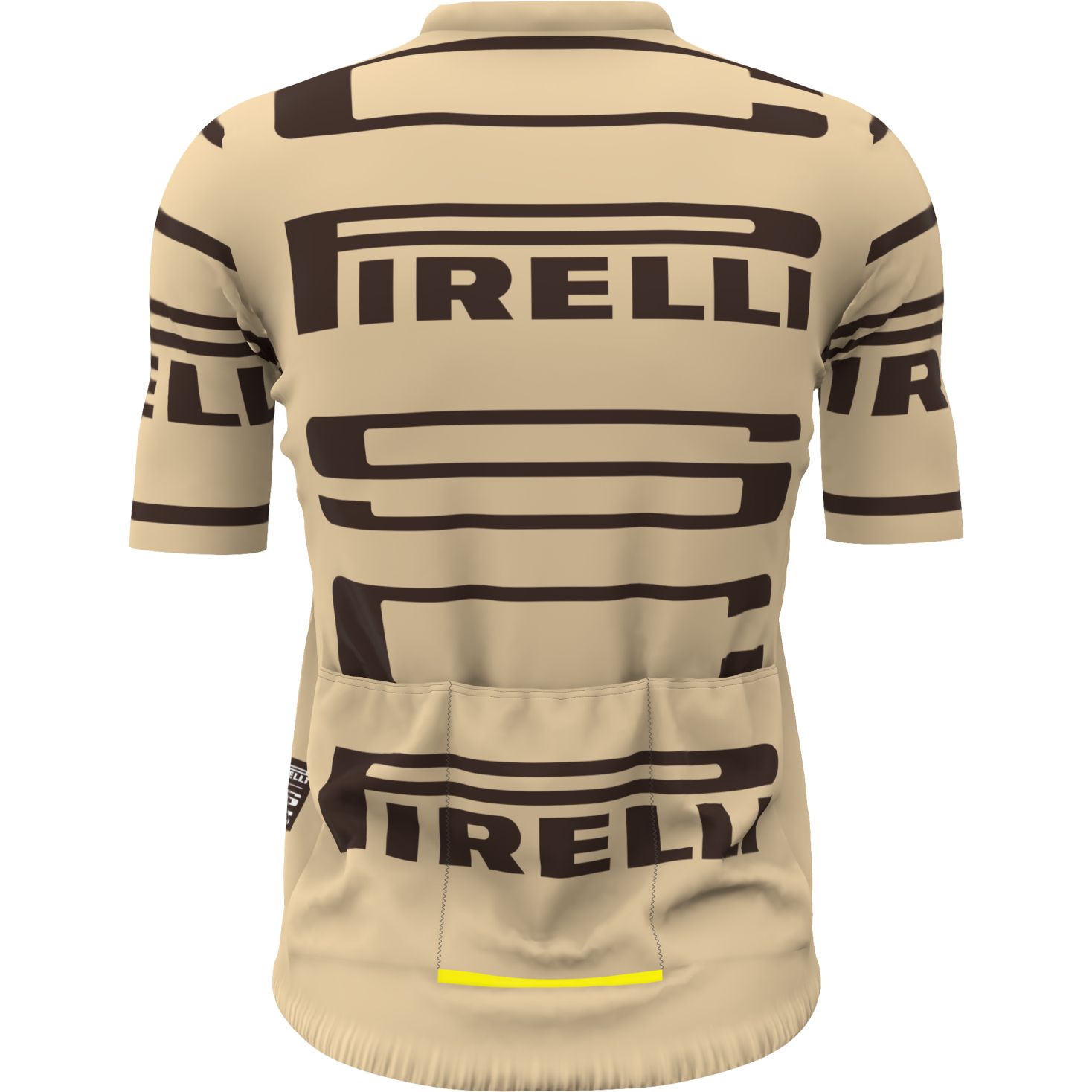 Santini Pirelli Sport Club Jersey Unisex RE94075CPIREL - beige BG