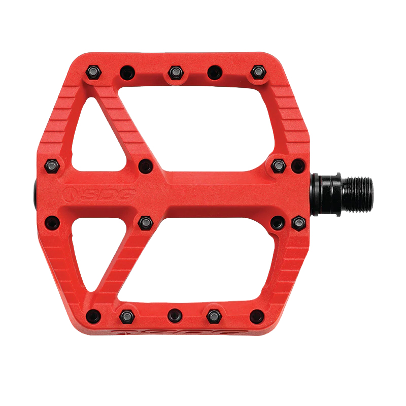 Picture of SDG Comp Flat Pedals - red