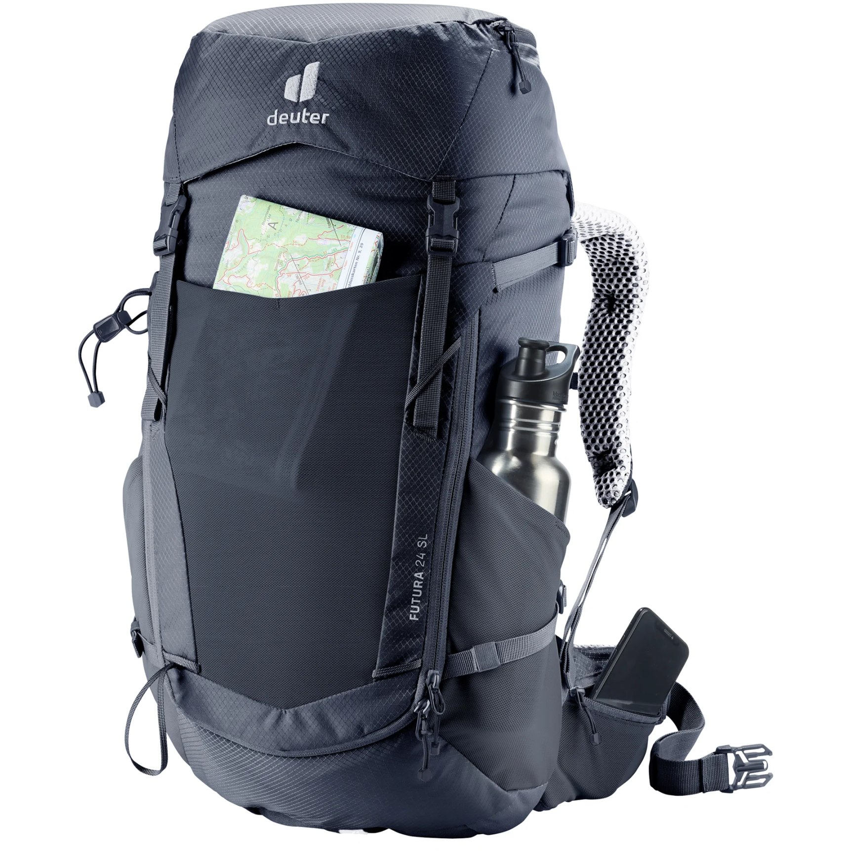 deuter 24 sl women's backpack Deuter Futura 24 SL Women's Hiking Backpack - black