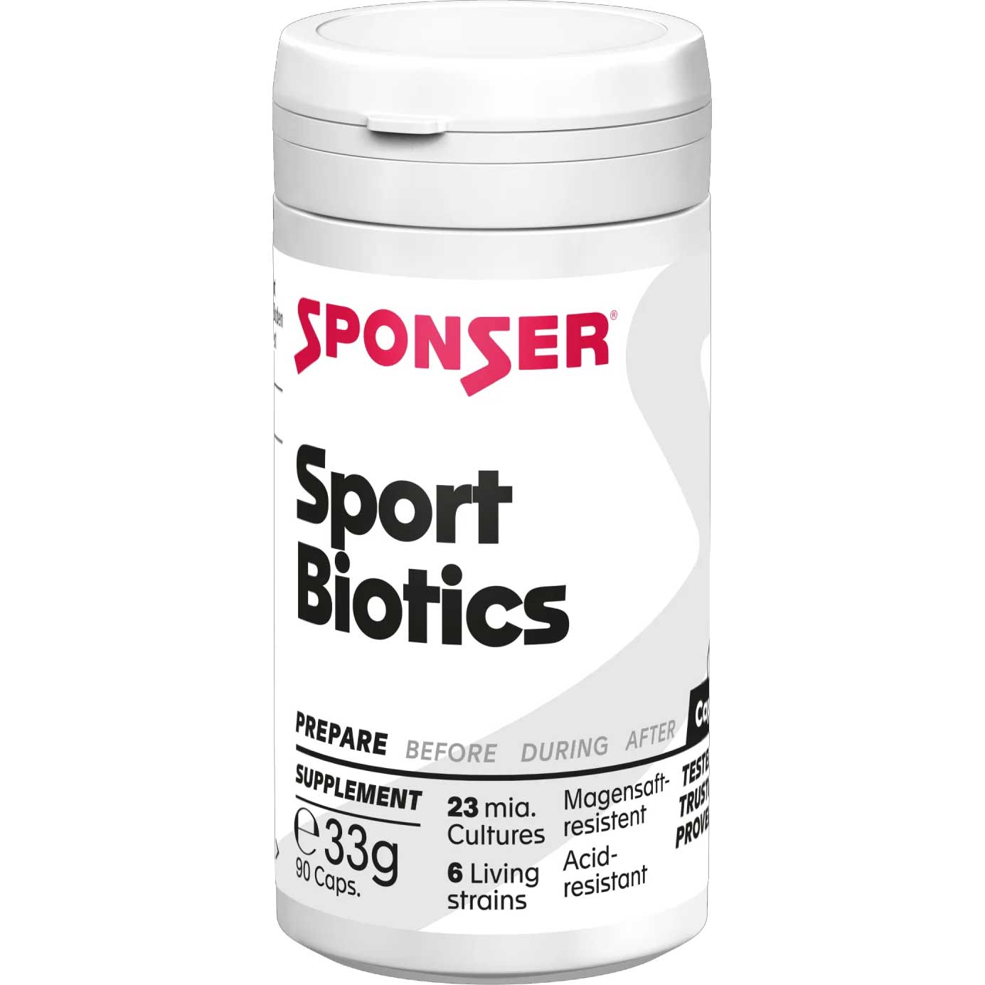 Kuva tuotteesta SPONSER Sport Biotics - Food Supplement - 90 capsules