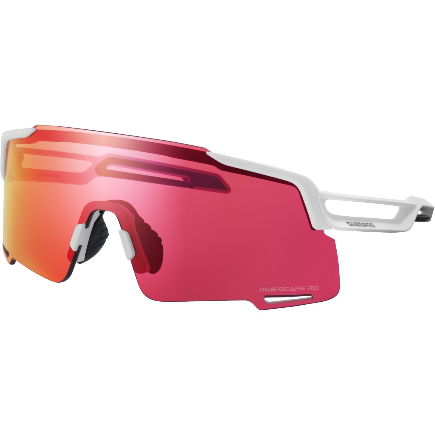 Produktbild von Shimano Equinox 5 Road Brille - Matte White - Ridescape RD | Clear