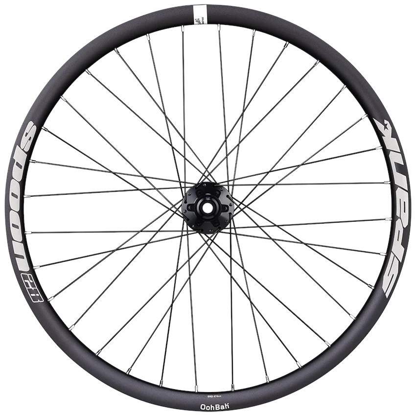Produktbild von Spank Spoon 28 Vorderrad - 24&quot; | Aluminium | Clincher | 6-Loch - 20x100mm - schwarz
