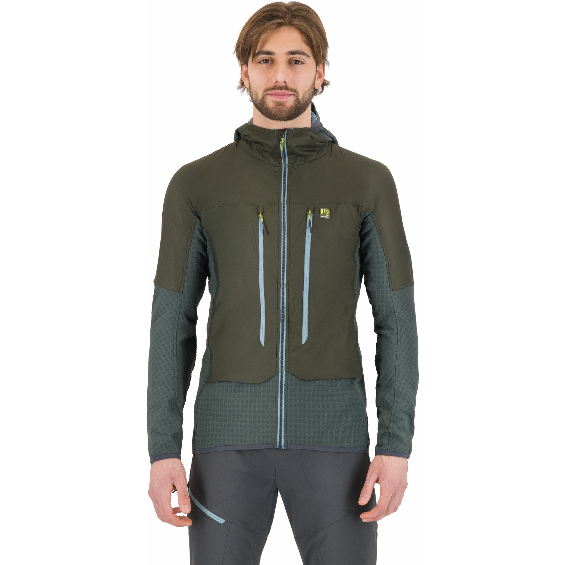 Karpos Alagna Plus 2.0 Jacket Men - deep depths/woodl.gray | BIKE24