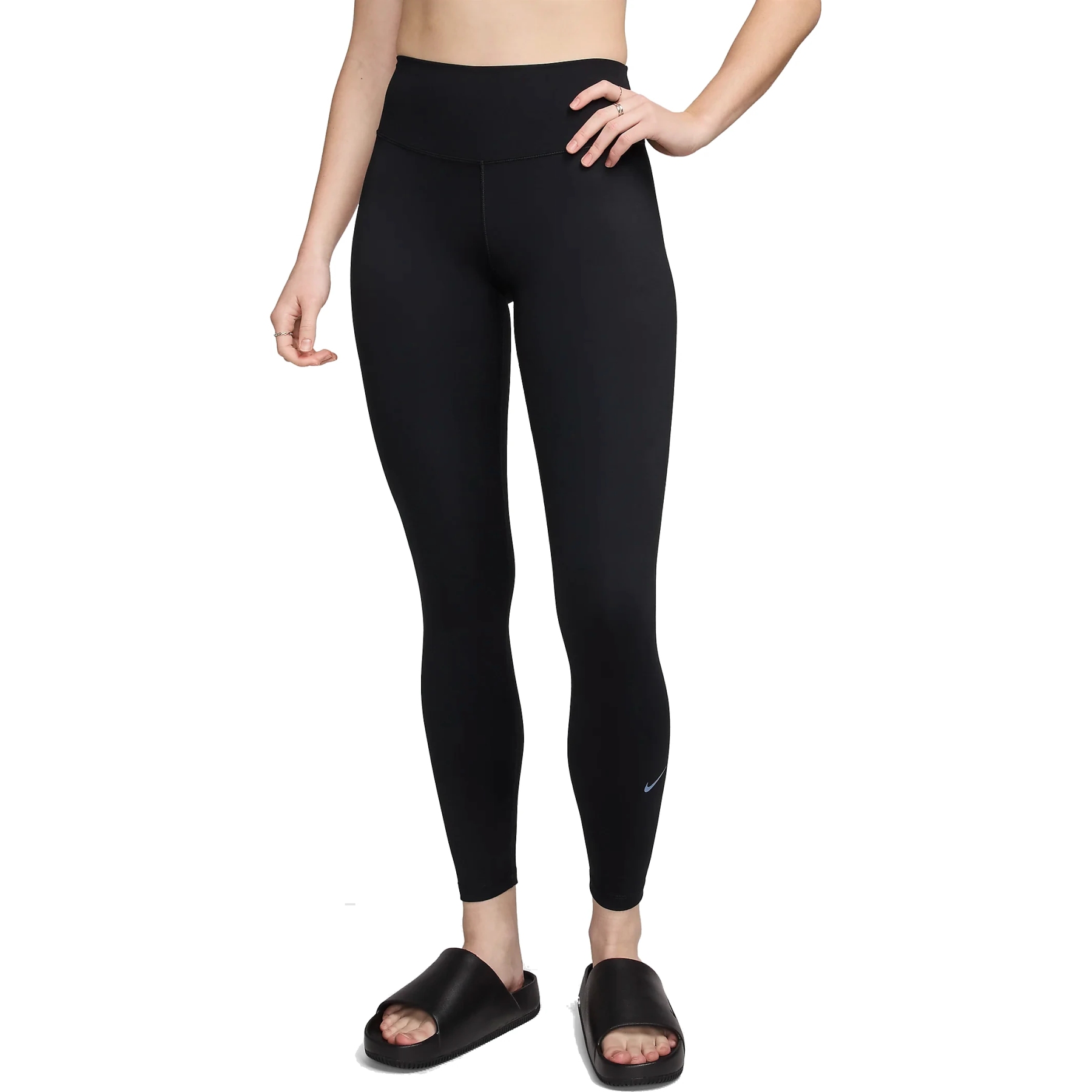 Nike One High-Waisted Leggings Women - black/black FN3226-010 | BIKE24