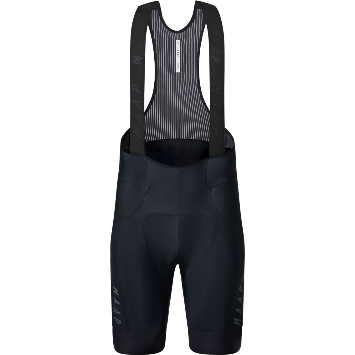Productfoto van MAAP Team Bib Evo Long Fietsbroek met Bretels Heren - zwart
