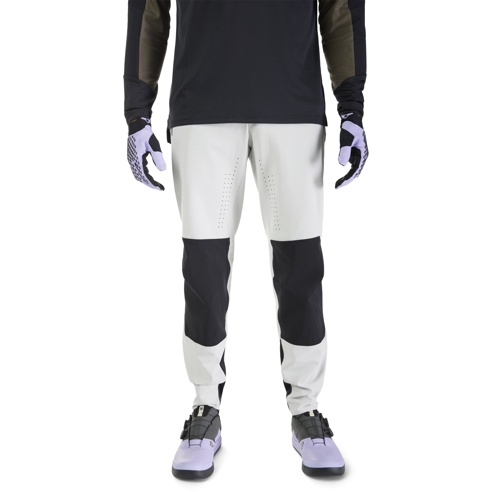 FOX Defend MTB Pants Men - Park - light grey | BIKE24