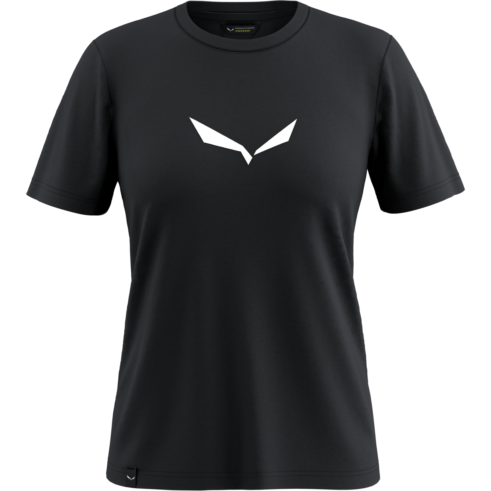 Produktbild von Salewa Solid Dry T-Shirt Damen - black out 0910