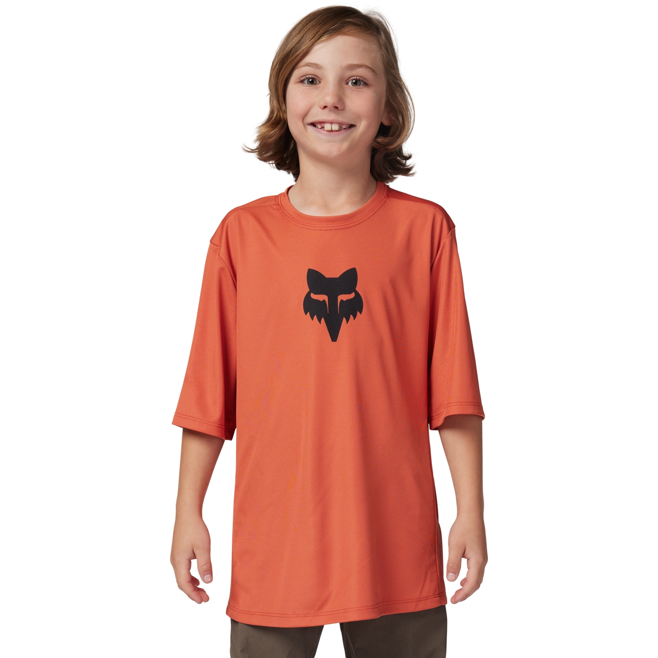 Picture of FOX Ranger MTB Short Sleeve Jersey Youth - atomic orange