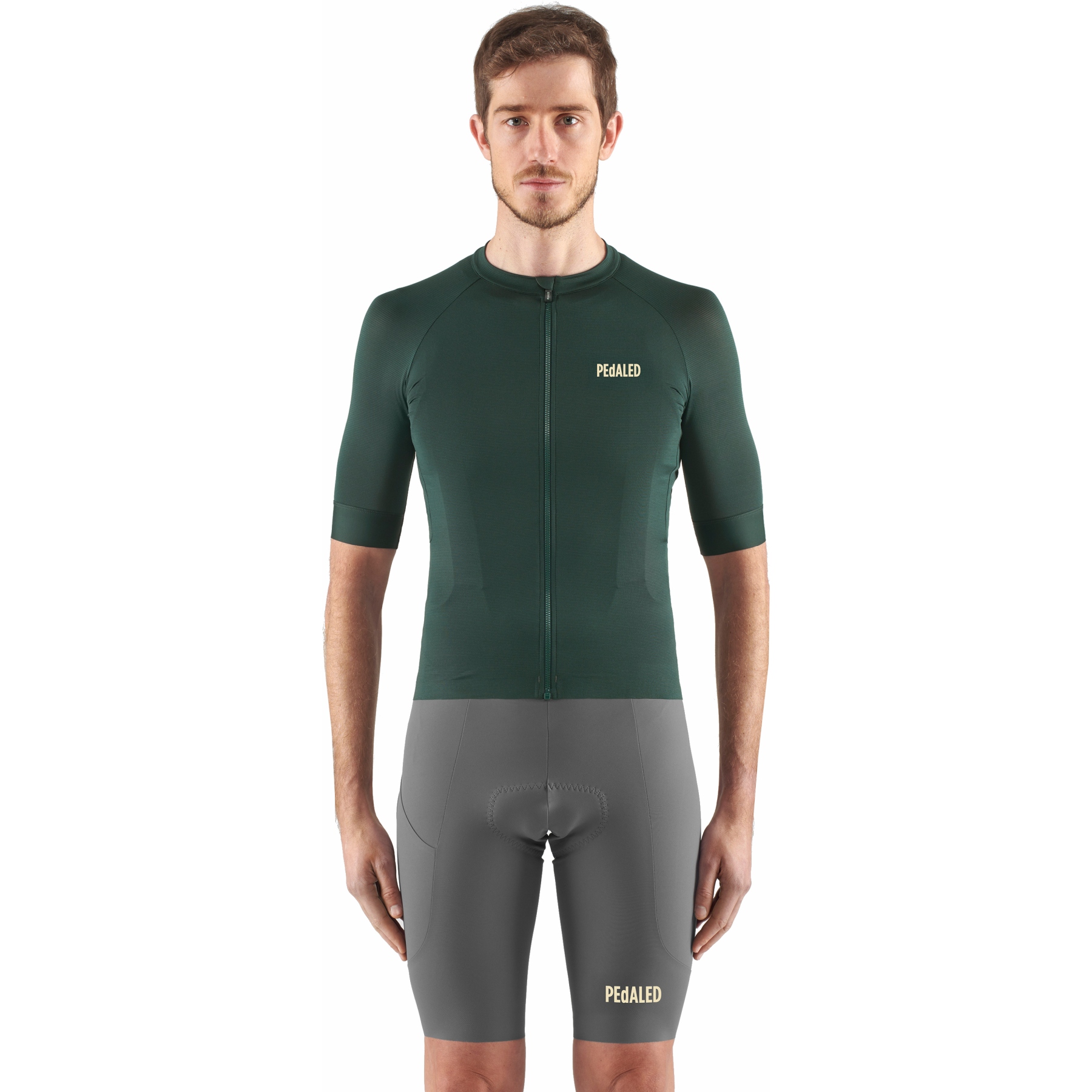 Foto de PEdALED Maillot de Manga Corta Hombre - E. Lightweight - Dark Green