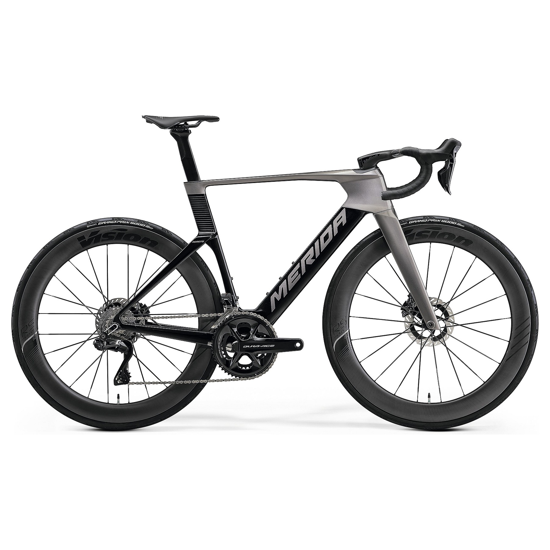 Merida REACTO TEAM - Carbon Roadbike - 2027 - slate grey / black