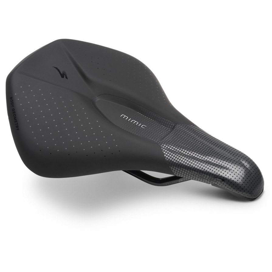 Picture of Specialized Women&#039;s Power Comp Saddle with Mimic - Black