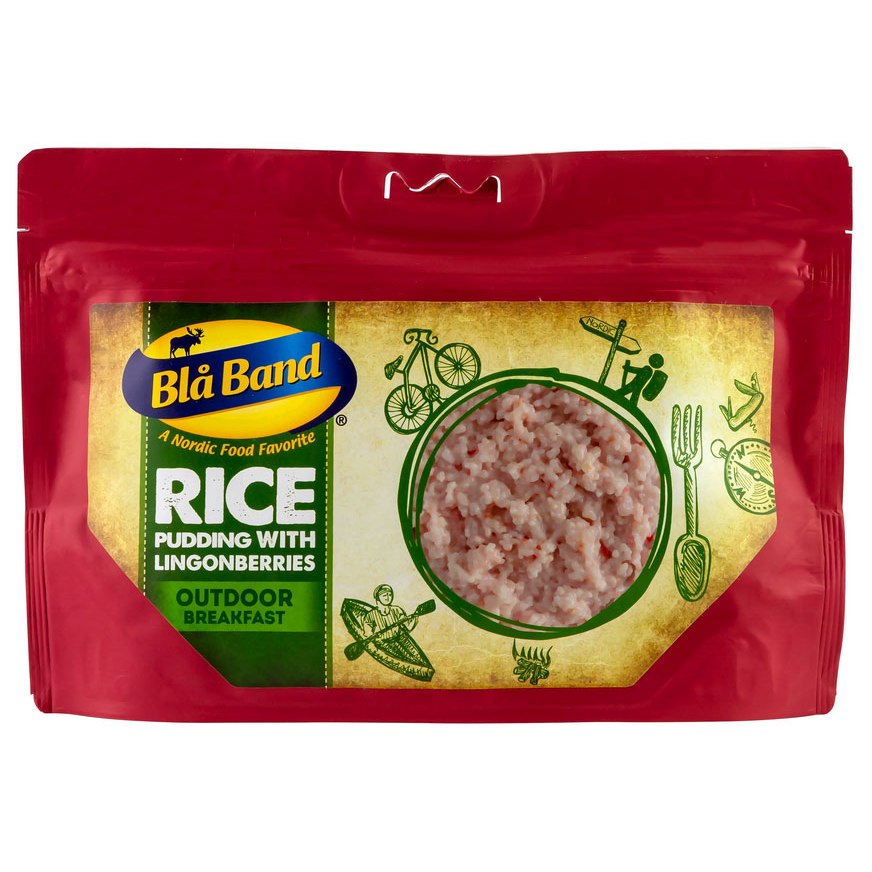 Picture of Blå Band Rice Pudding with Lingonberries - Outdoor Breakfast - 155g