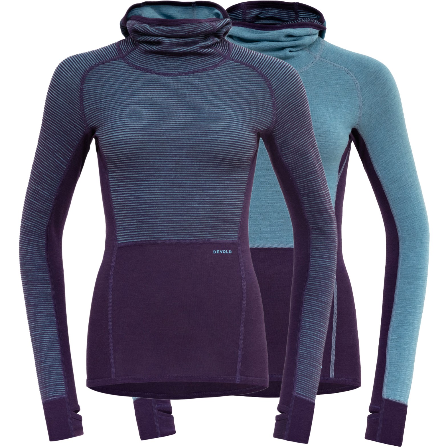 Devold Tuvegga Merino Hoodie Women 228A Lilac BIKE24