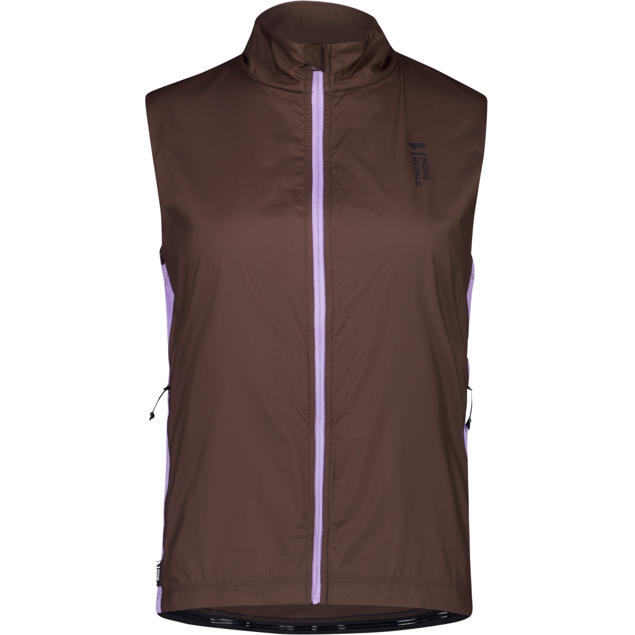 Bild von Mons Royale Redwood Merino Air-Con Windweste Damen - cedar / lupin