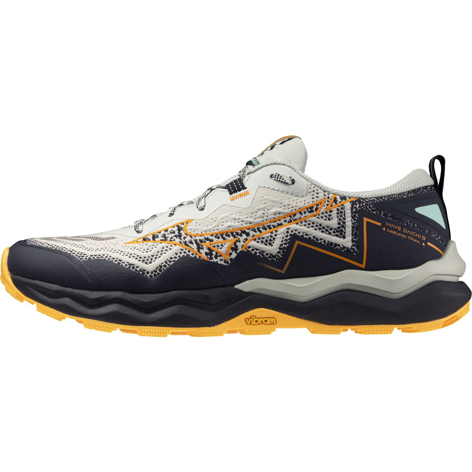 Bild von Mizuno Wave Daichi 9 Trailrunning-Schuhe Herren - Mercury/Tangelo/Tang Orange