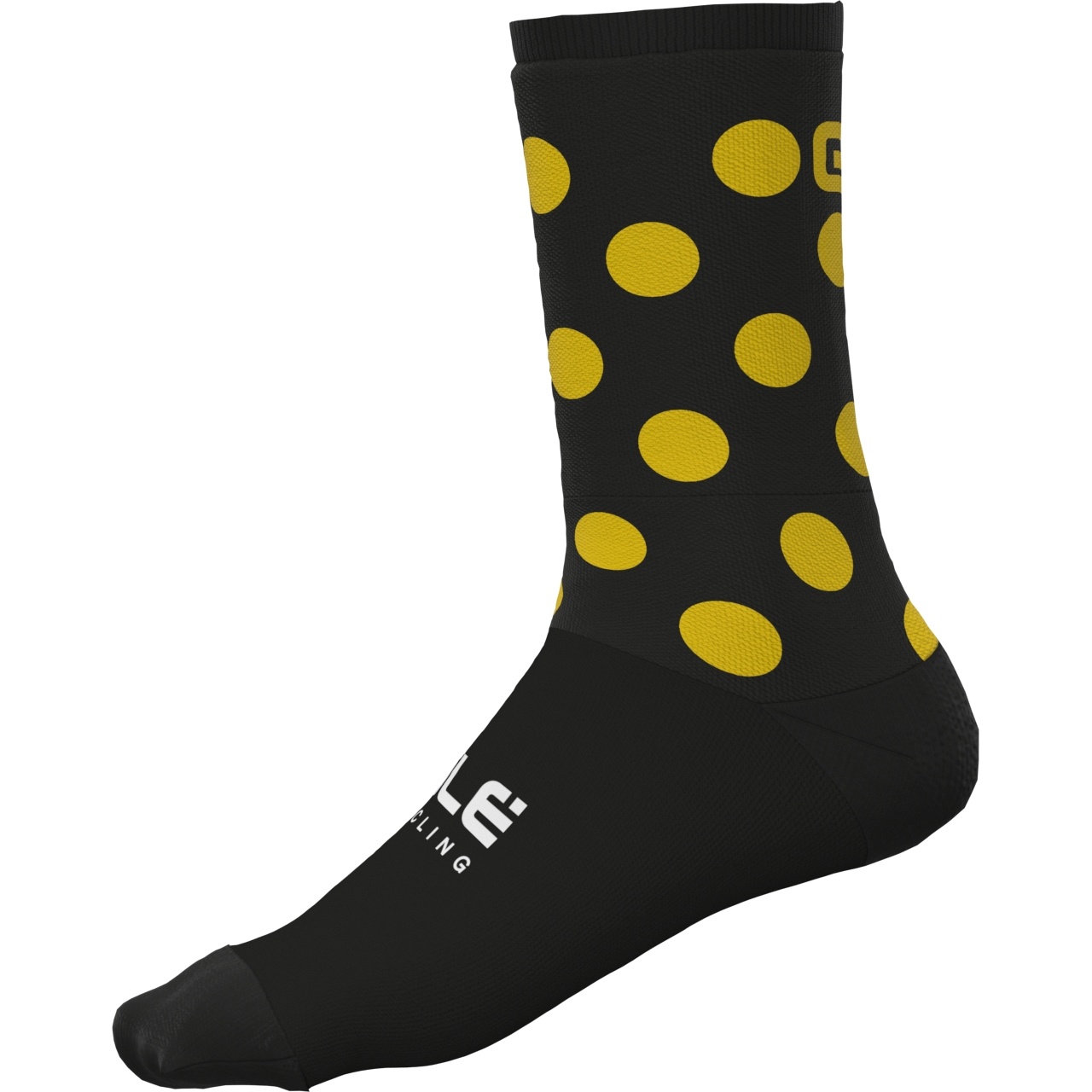 Picture of Alé Bubble 18cm Dryarn Socks - yellow
