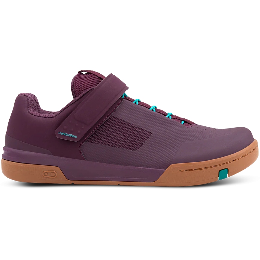 Crankbrothers Stamp Speed Lace MTB Shoes - purple haze/teal