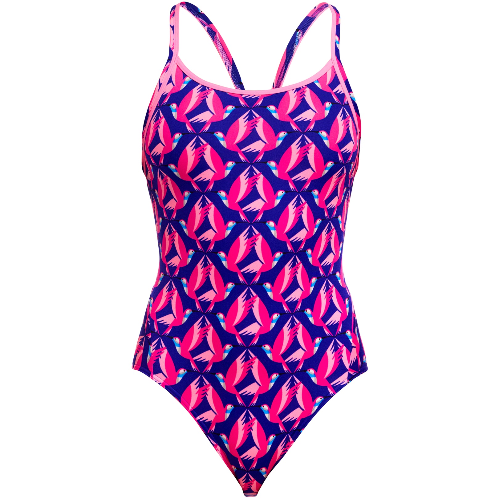 Женский цельный купальник Funkita Diamond Back Eco - Ho Hum