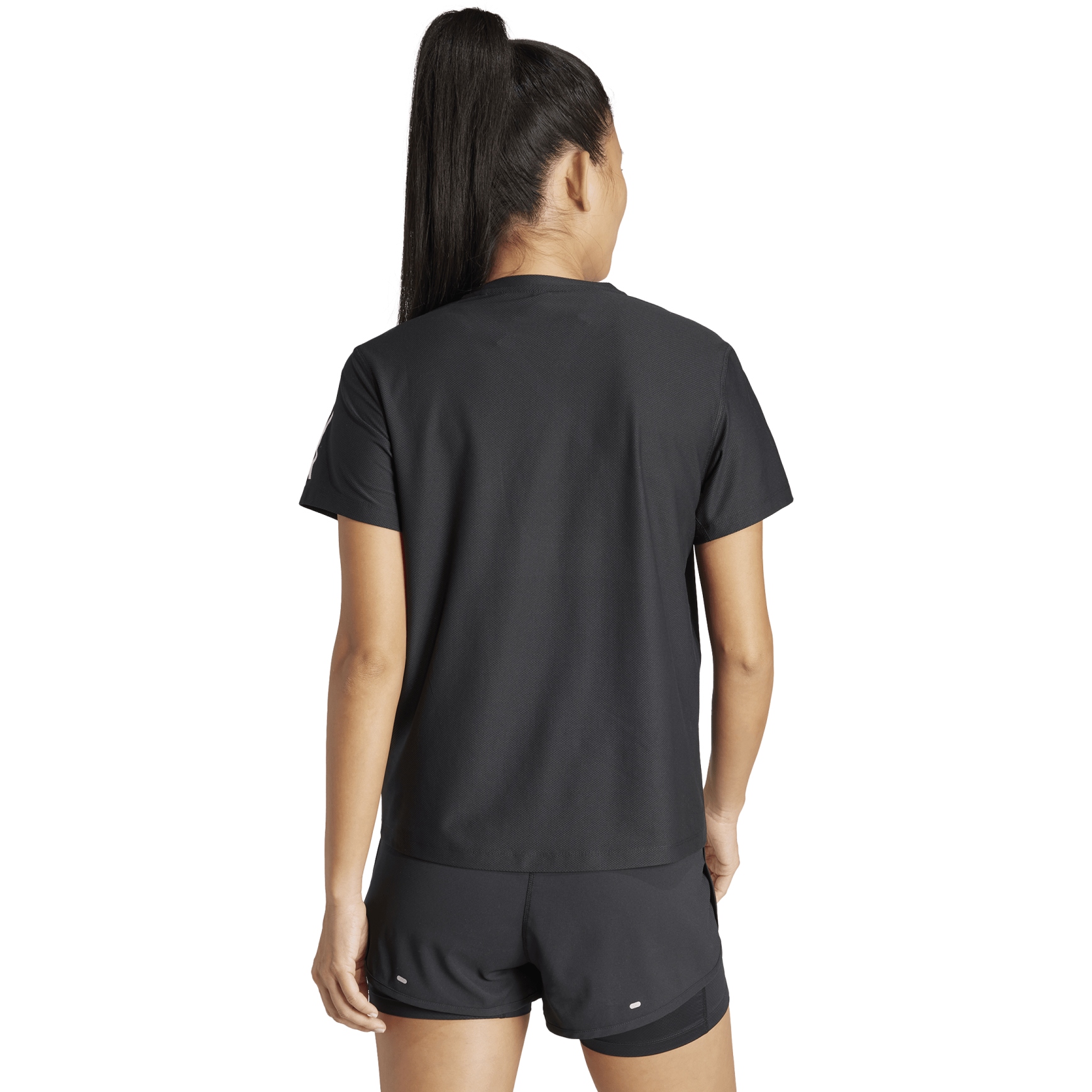 adidas Own The Run Tee Women - black IN2961 | BIKE24