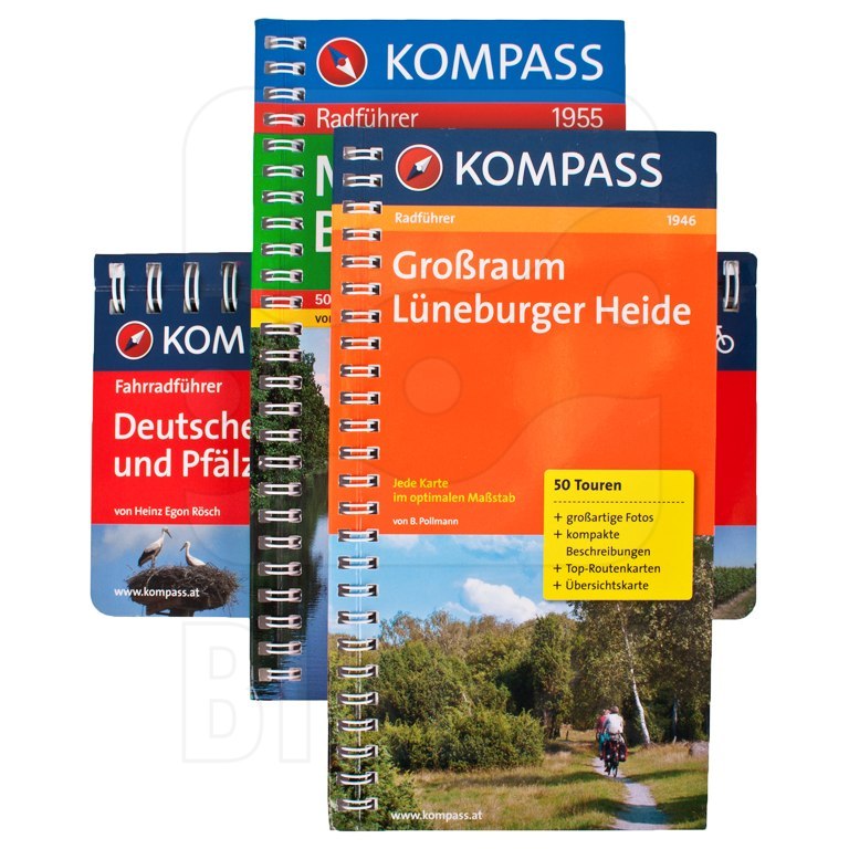 Produktbild von Kompass Fahrradführer - 21 Regionen zur Auswahl