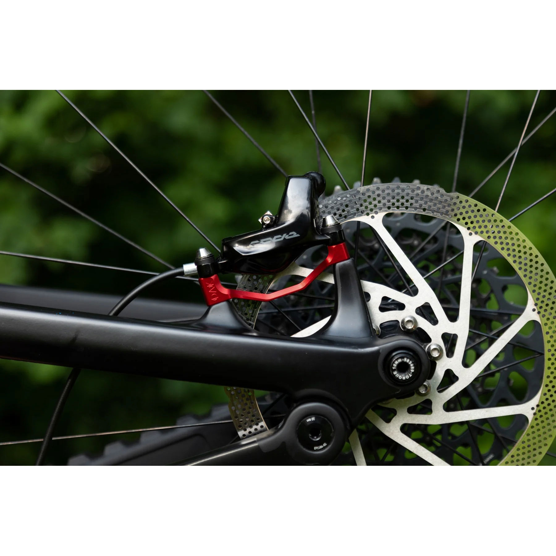 Adaptateur De Frein De Vélo Imprimé 3D – Rallonge Ergonomique 7,5 X 5 Cm, Antidérapant, Compatible Avec Tous Types De Vélos, Noir/orange