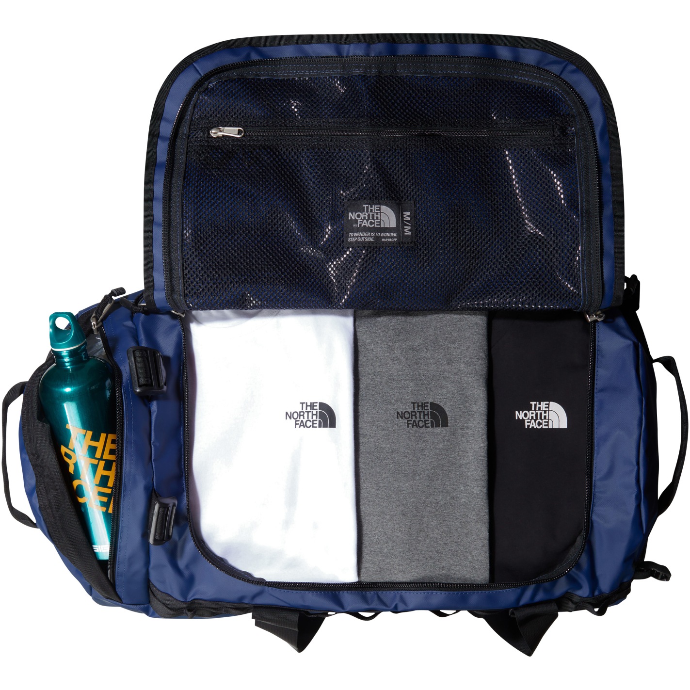 The North Face Base Camp Duffel - M - Summit Navy/TNF Black/NPF