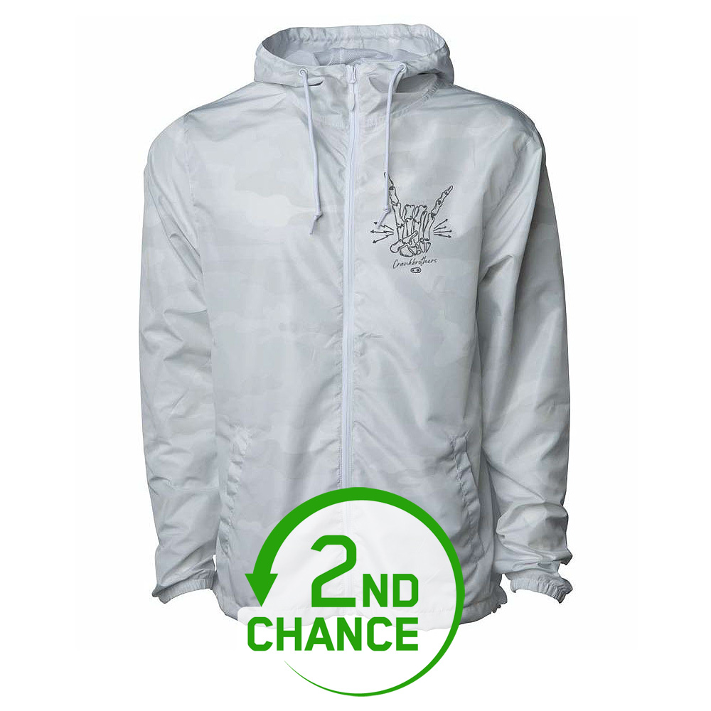 Picture of Crankbrothers Rock &amp; Roll Windbreaker Jacket - white camo - 2nd Choice