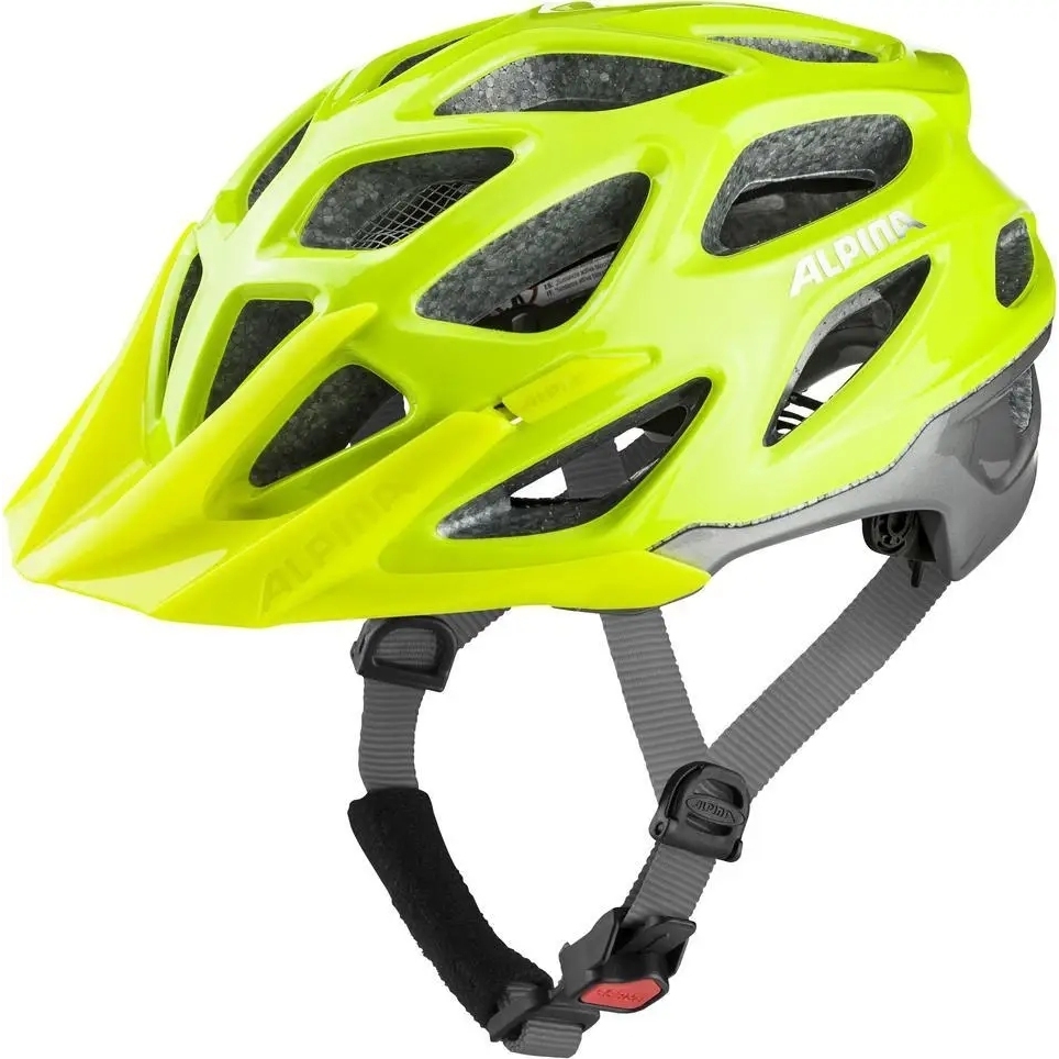Produktbild von Alpina Mythos 3.0 L.E. Helm - be visible-silver gloss
