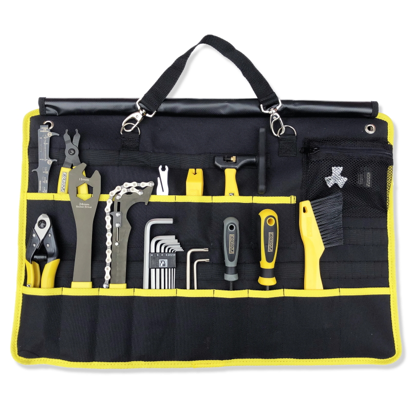 Productfoto van Pedro&#039;s Pro Burrito Tool Kit, 24-Piece Portable Tool Kit