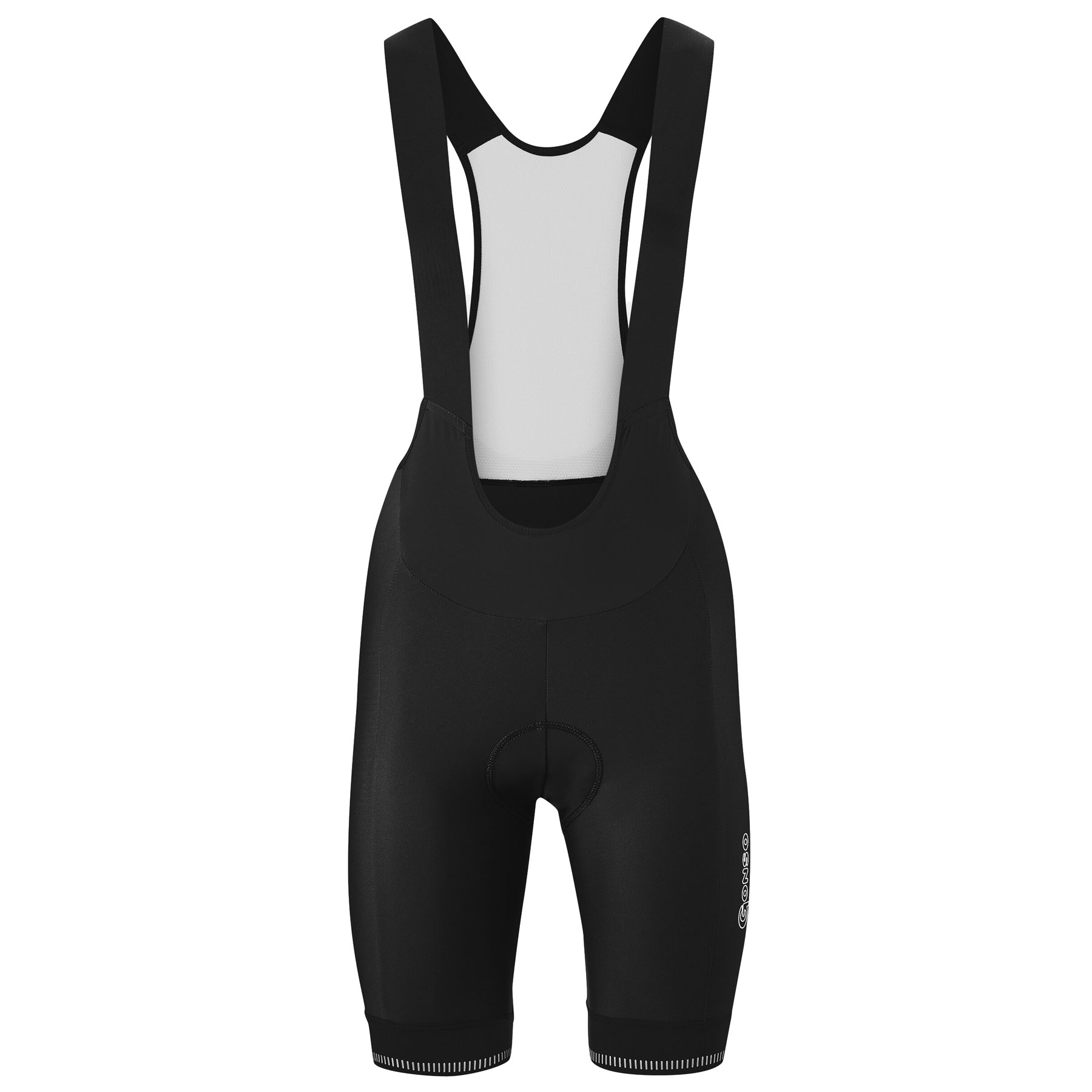Productfoto van Gonso SITIVO Blue Fietsshort met Bretels Dames - Zwart