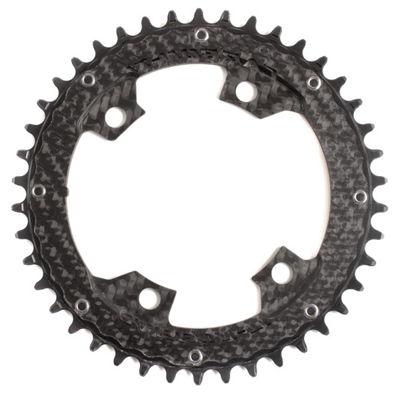 Carbon-Ti X-SingleCarbon Chainring - 107mm | BIKE24