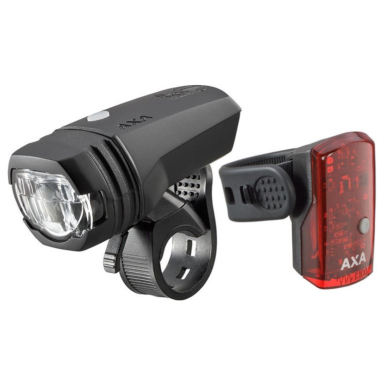 Image of AXA Greenline Set 50 Lux LED Front & Tail Light