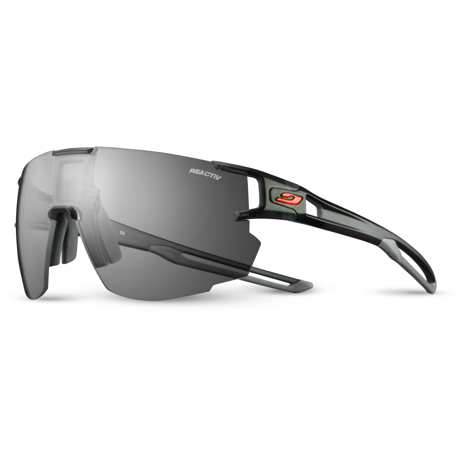 Picture of Julbo Aerospeed Reactiv Performance 0-3 Sunglasses - black clear/grey