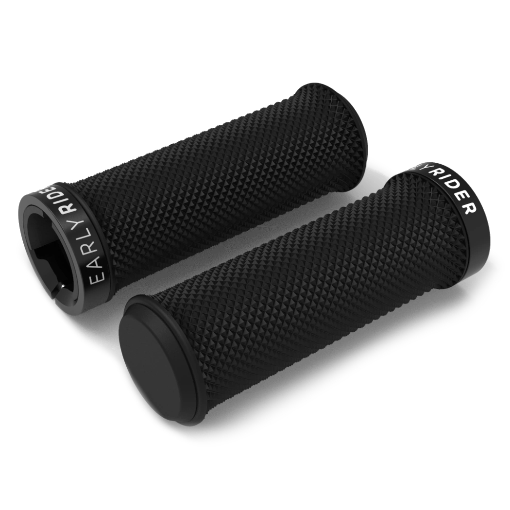 Productfoto van Early Rider Handvatten - Lock-On | 92mm - zwart