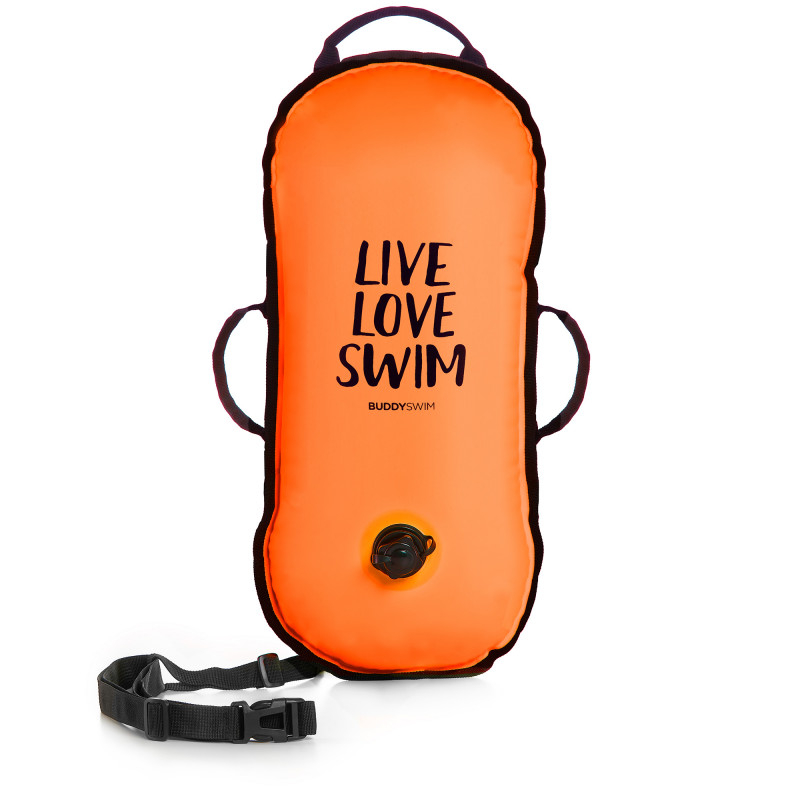 Produktbild von Buddyswim Buoy Ultralight - Schwimmboje - orange