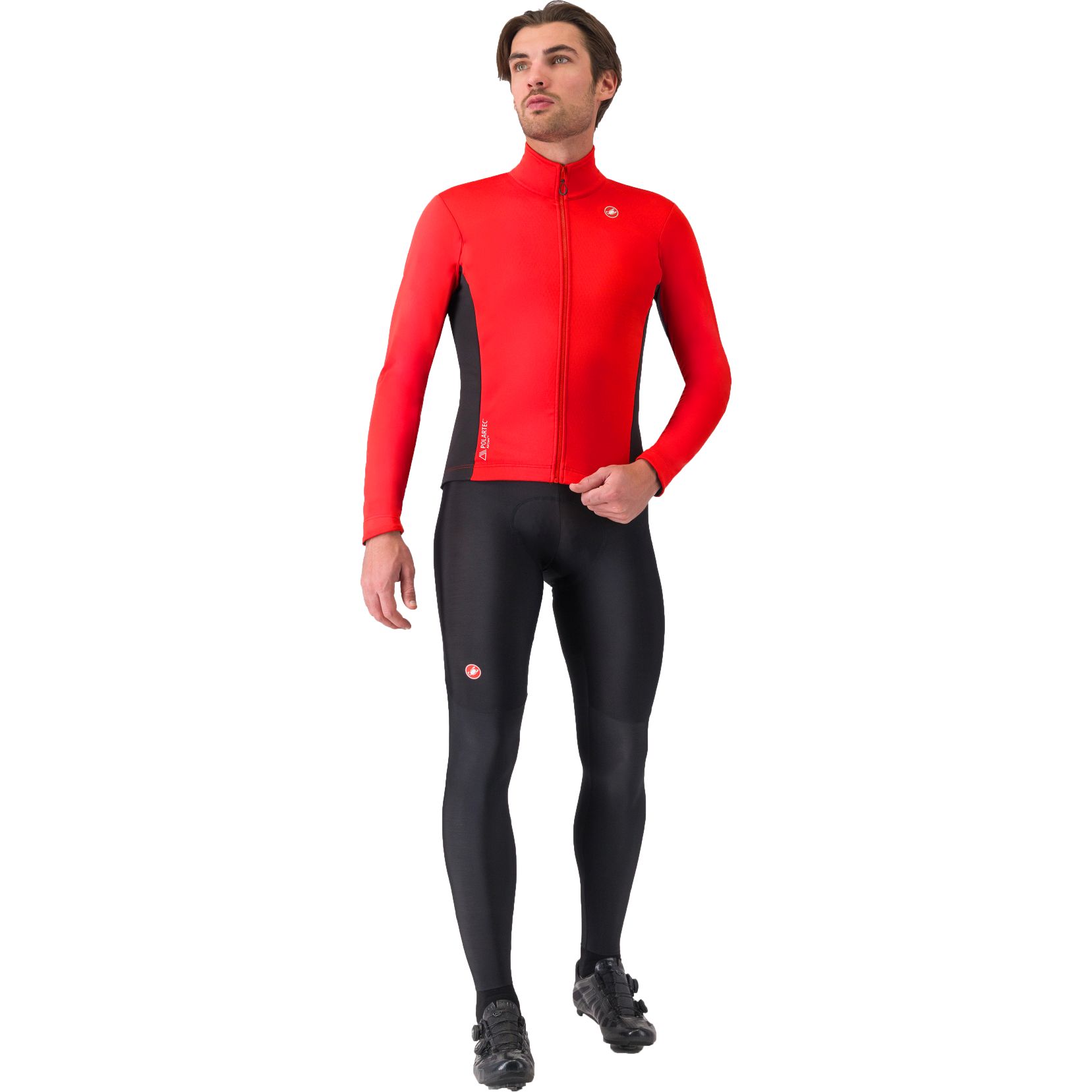 Castelli Entrata 2 Jacket Men - red/black 023 | BIKE24
