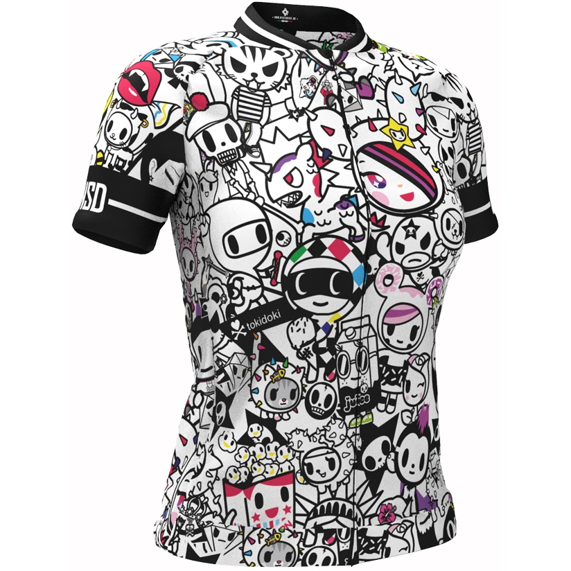 Productfoto van Bike Inside Cycling Wear Tokidoki Women&#039;s Short Sleeve Jersey - All-Stars